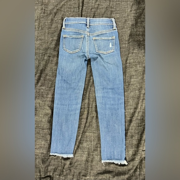 Old Navy distressed raw edge ballerina jegging. - Picture 2 of 2